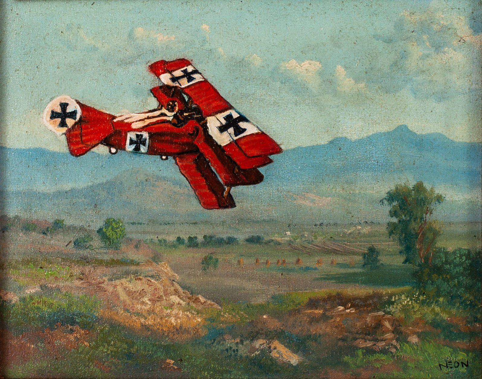 Avión, obra de la serie Clásicos