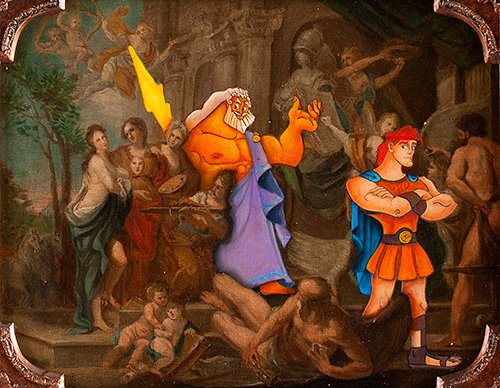Intervención Hércules, obra de la serie Clásicos